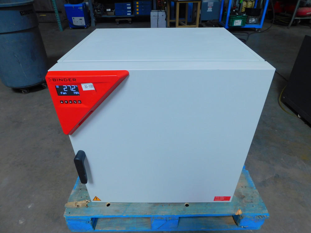 USED BINDER BF115UL HIGH-PERFORMANCE FORCED-CONVECTION LABORATORY INCUBATOR 8-10 C, 4 CU.FT.STAINLESS STEEL FOR SALE