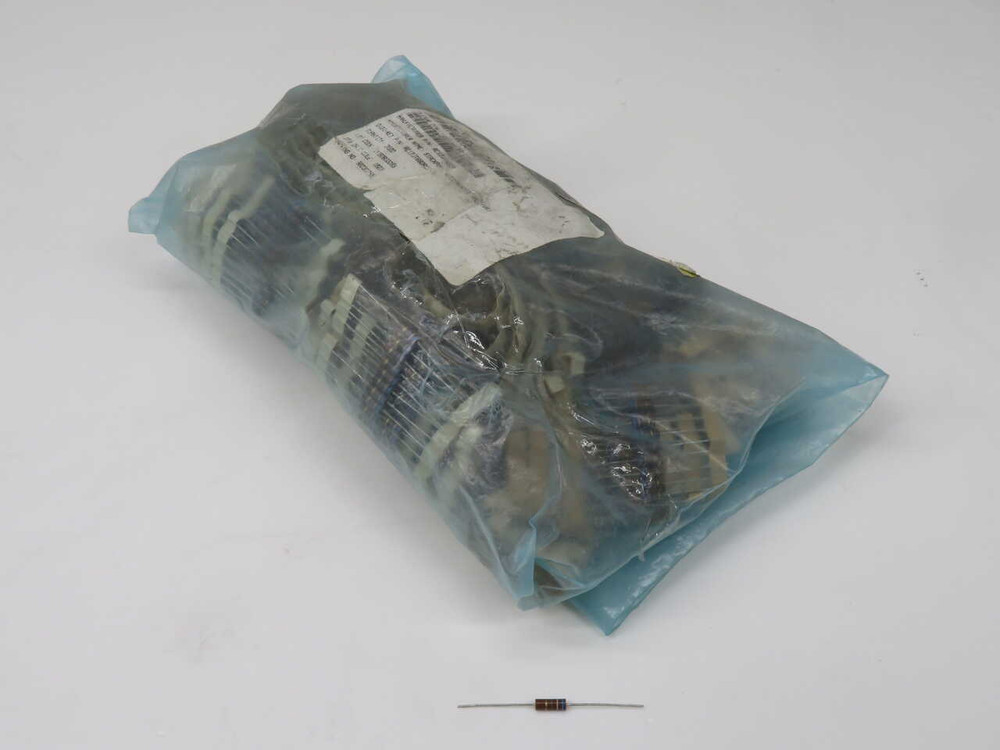 NOB LOT OF 2500 STACKPOLE RC12JT680R CARBON COMPOSITION THROUGH-HOLE RESISTORS FOR SALE