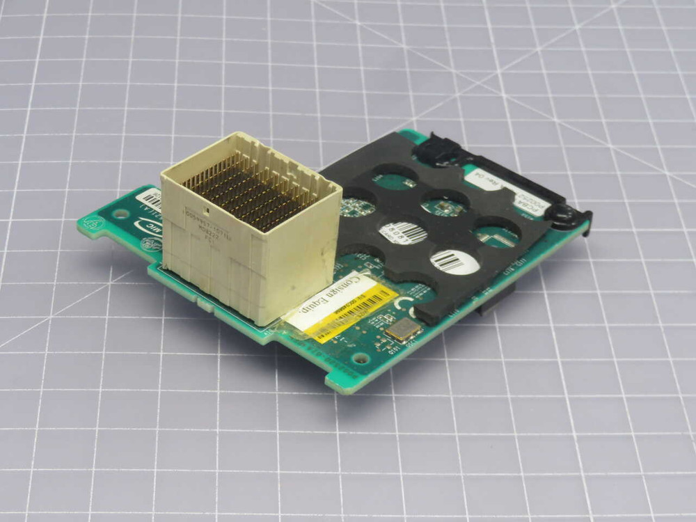 USED LOT OF 2 DELL 0R072D DUAL PORT MEZZANINE PCIE CARD FOR SALE