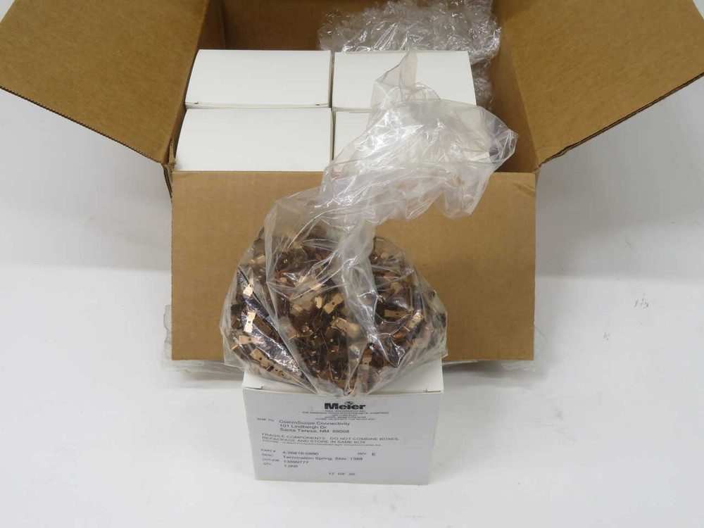 NIB LOT OF 5000 COMMSCOPE 4-26816-0890 TERMINATION SPRING STUDS FOR SALE