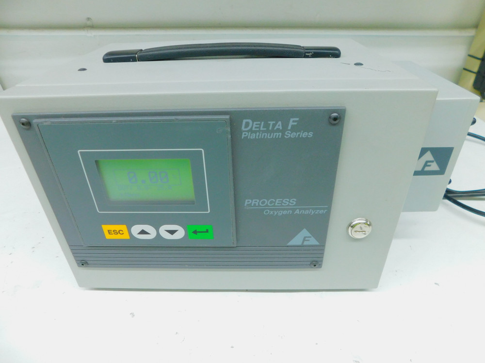 USED DELTA F FAH1000 PLATINUM PORTABLE OXYGEN ANALYZER FOR SALE