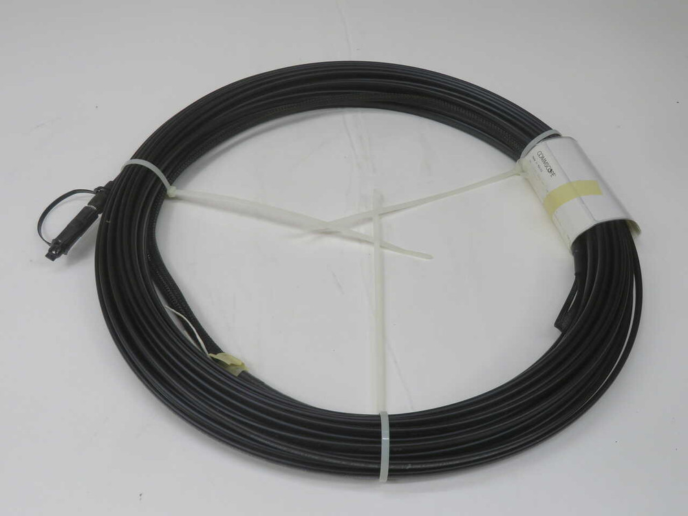 NOB COMMSCOPE FHD-XJ1B-0100F DLX HARDENED FIBER OPTIC DROP CABLE, 100 FT FOR SALE