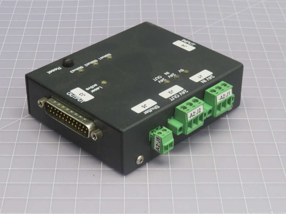 USED RAYLASE ED00052-R5-V2 IPG M0000001006 GALVANOMETER LASER SCAN HEAD ASSEMBLY FOR SALE