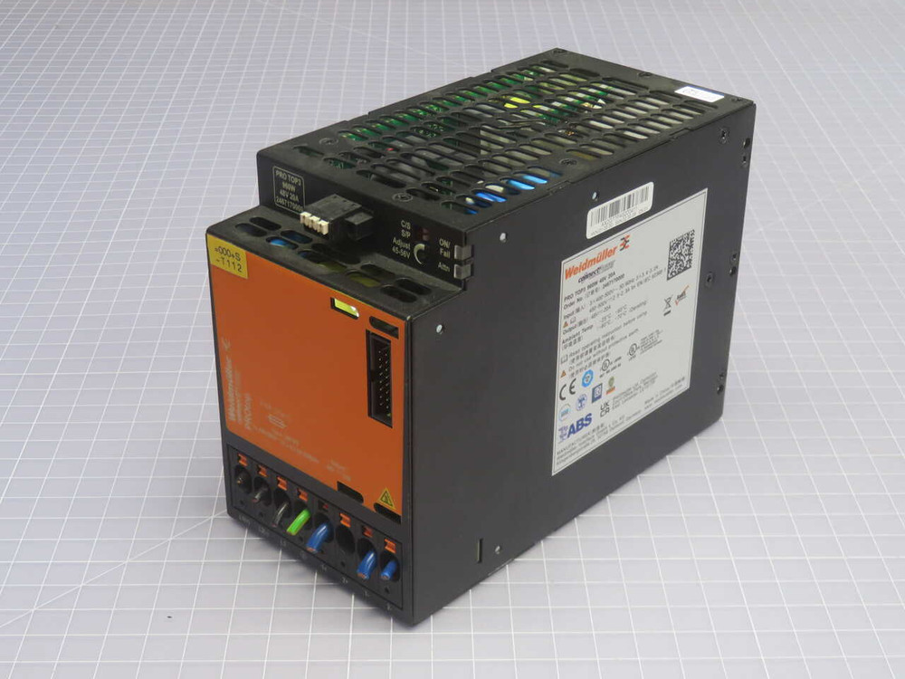 USED WEIDMULLER 2467170000 DIN-RAIL MOUNT SWITCH-MODE POWER SUPPLY FOR SALE