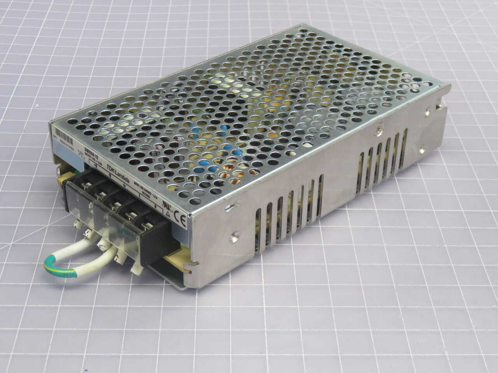 USED LOT OF 2 TDK SWS50-12 ENCLOSED SWITCHING DC POWER SUPPLY, 12V/4.3A, 50W FOR SALE