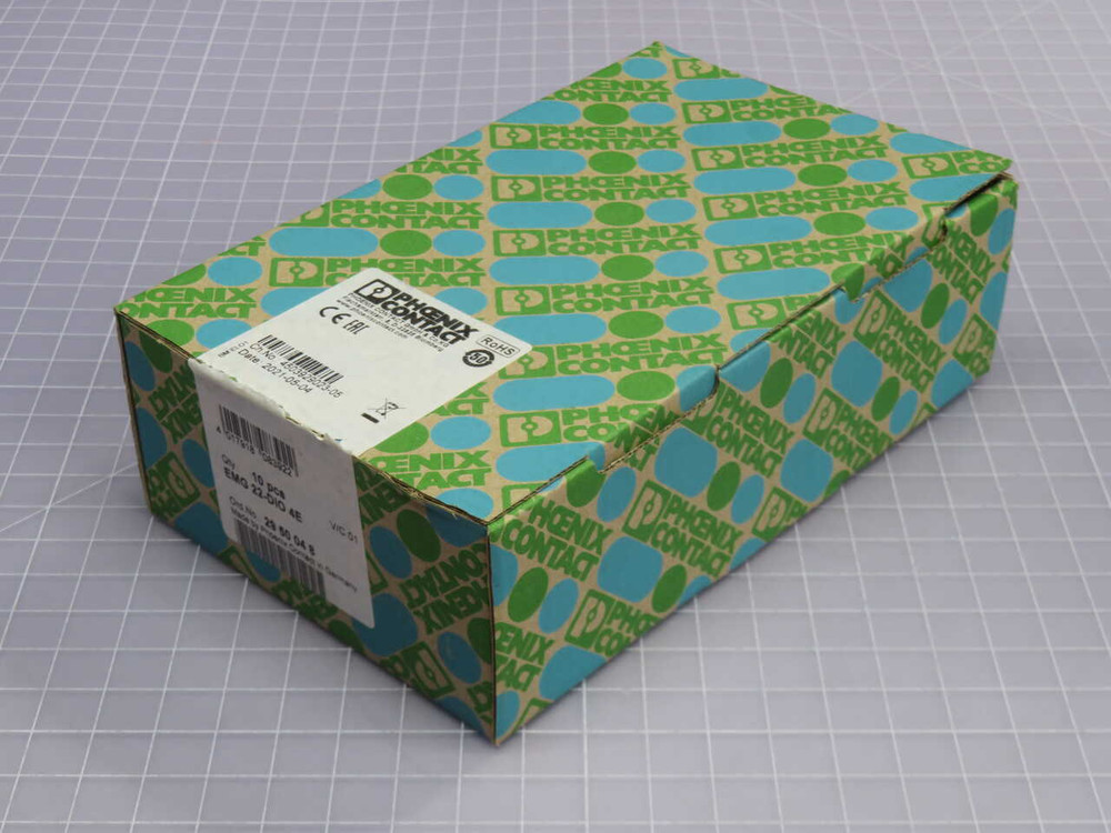 NIB LOT OF 10 PHOENIX CONTACT EMG 22-DIO 4E 2950048 PHOENIX CONTACT EMG 22 INTERFACE/I-O RELAY MODULE FOR SALE