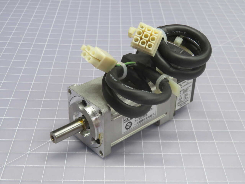 USED PANASONIC MSMD012S1A MINAS A-SERIES AC SERVO MOTOR, 100W, LOW INERTIA FOR SALE