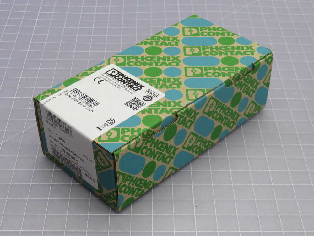 NIB PHOENIX CONTACT UM 25-D 9SUB/B/FRONT/Q VARIOFACE INTERFACE MODULE, 9-POS D-SUB, RIGHT-ANGLE, FRONT WIRING FOR SALE