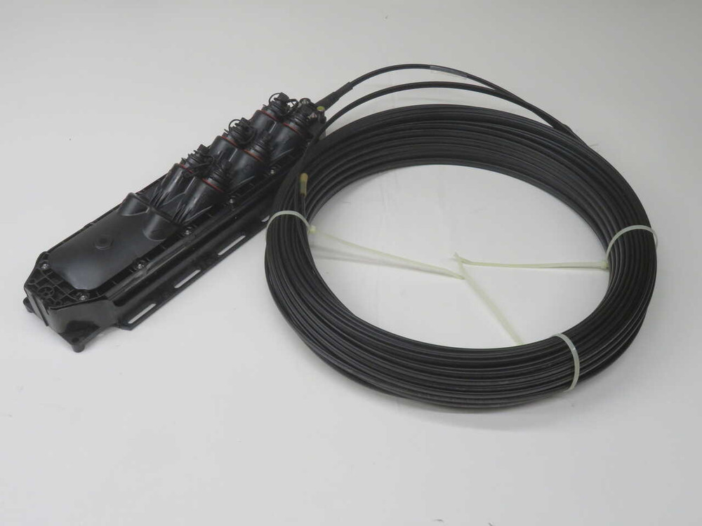 NOB COMMSCOPE MST-06MH00-B0200U 6-PORT HARDENED FIBER MULTIPORT SERVICE TERMINAL, 200 FT STUB FOR SALE
