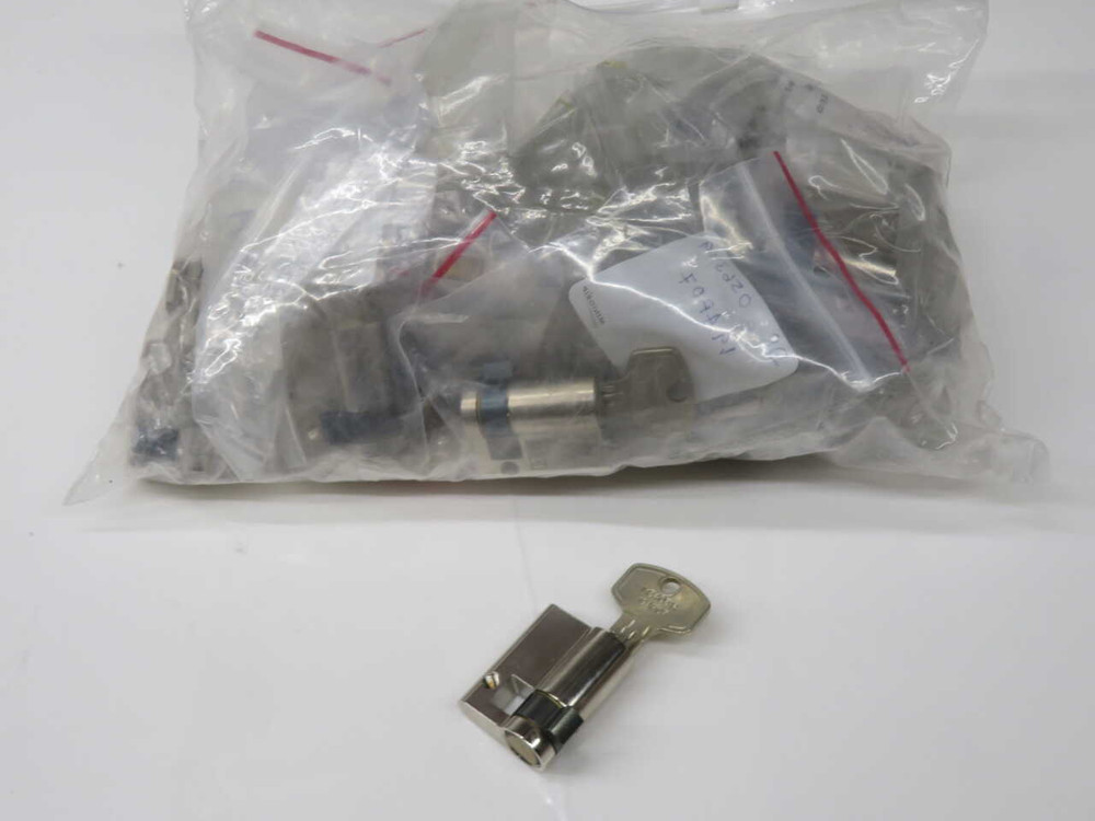 NOB LOT OF 24 DOM SECURITY 333SIGH 30/0 IM540514/MODULE:19AF07/CODE:1ACL15 EURO-PROFILE KEY CYLINDER LOCK, PART OF A MASTER-KEYED SYSTEM FOR SALE