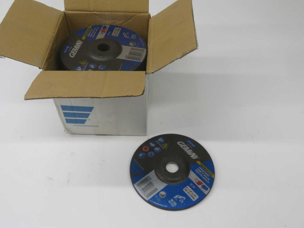 NIB LOT OF 20 NORTON 01865 4-1/2 INCH ABRASIVE CUTTING/GRINDING WHEEL, NEW IN RETAIL PACKAGING, SOLD AS A LOT FOR SALE