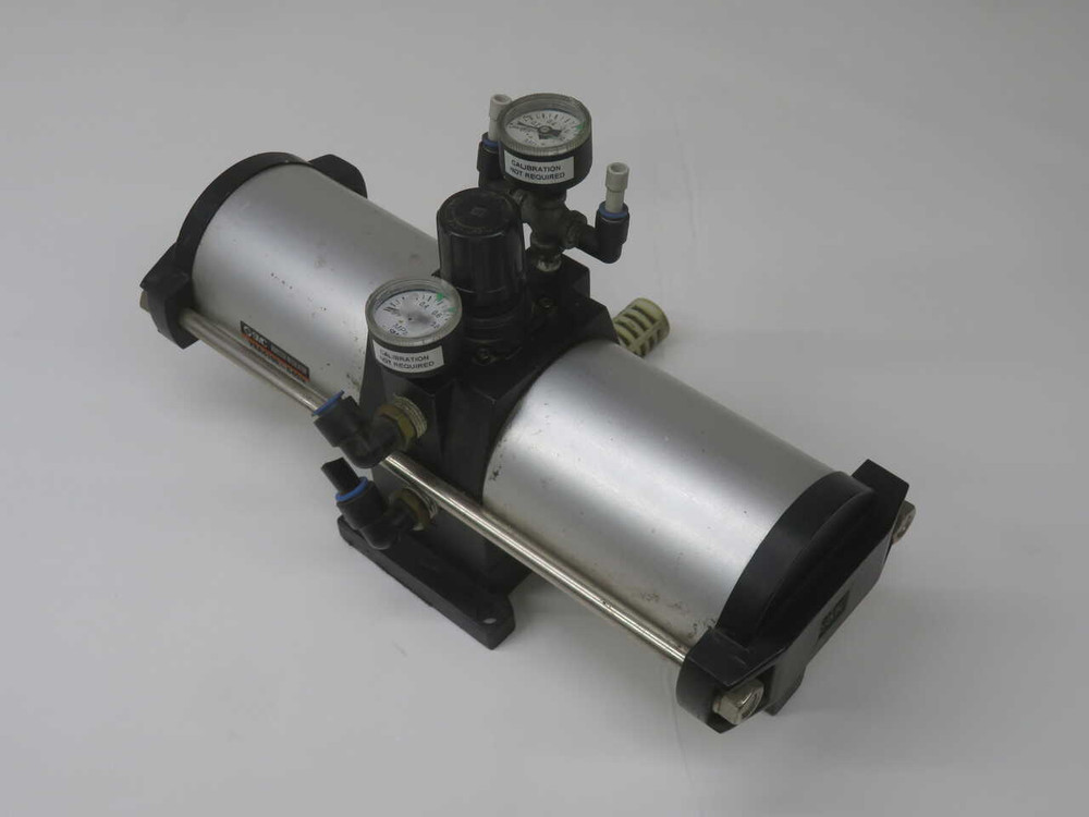 USED SMC VBA4100-04GN PNEUMATIC PRESSURE BOOSTER/AMPLIFIER REGULATOR FOR SALE