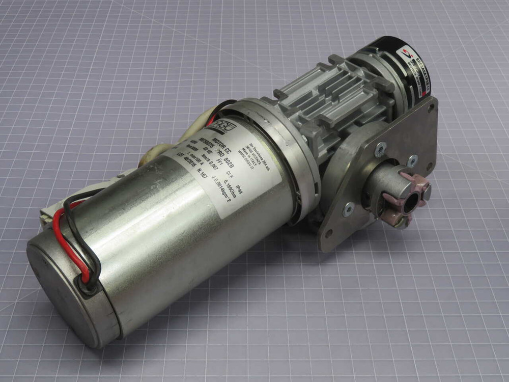USED DAGU ME56075 ELECTRIC MOTOR, 24V, 200W, 3000 RPM FOR SALE