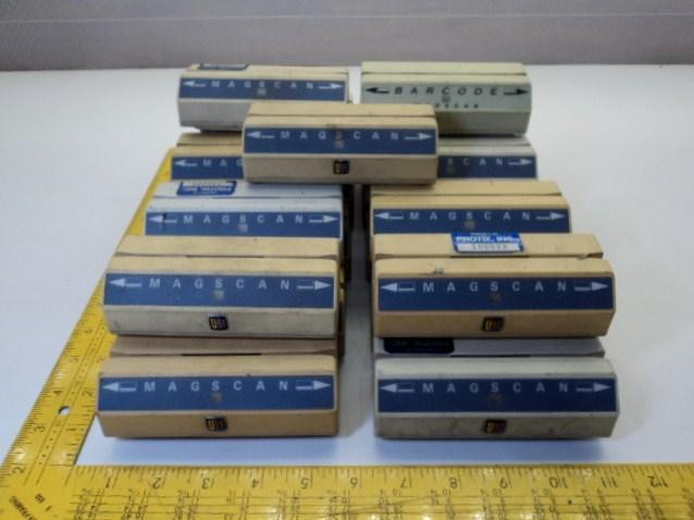 LOT OF 21 MAGSCAN (1P)0-155600-02-01 CREDIT CARD READER T16491