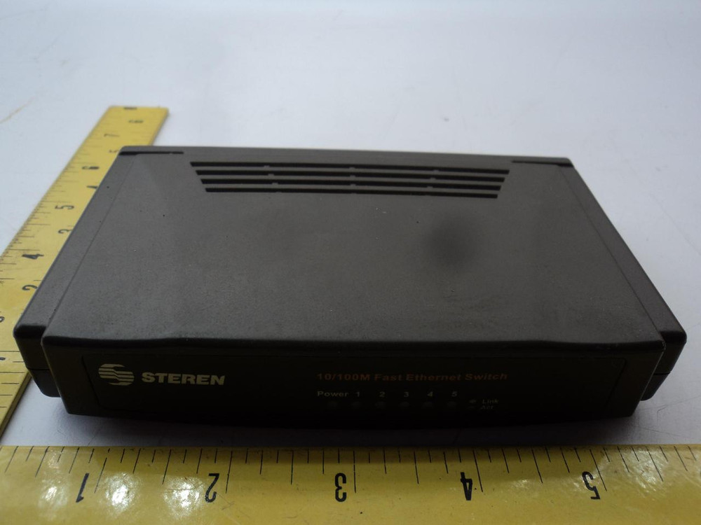 LOT OF 3 STEREN SWI-005 10/100M FAST ETHERNET SWITCHES 5-PORTS T20165