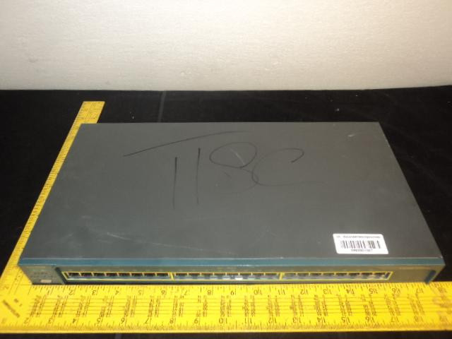 CISCO SYSTEMS  WS-C2850-24 CATALYST 2950 ETHERNET SWITCH 24 10/100 PORTS T13012