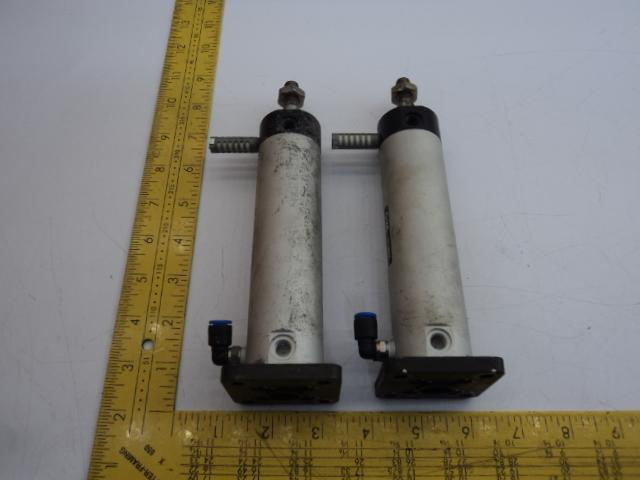 LOT OF 2 SMC CG1GN32-85 PNEUMATIC CYLINDERS T19045