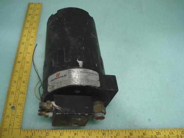 FAIRCHILD SEMICONDUCTOR TFXPD 6000 PNEUMATIC TRANSDUCER T8631