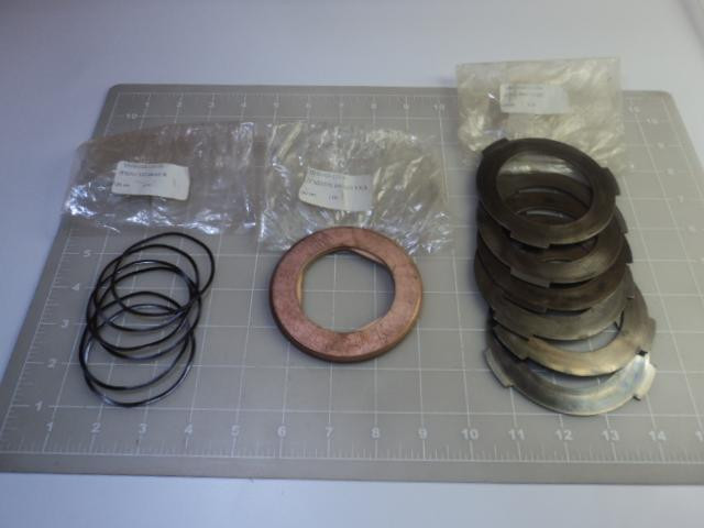 3 CARLYLE  OUTER DISC BRAKE SHOE SPRING SEPERATOR & LOCKING PL BRONZE FACE T13602