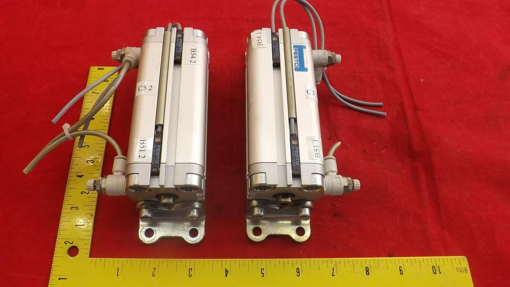 LOT OF 2 FESTO FESTO ADVU-32-80-PA AIR CYLINDER T21076