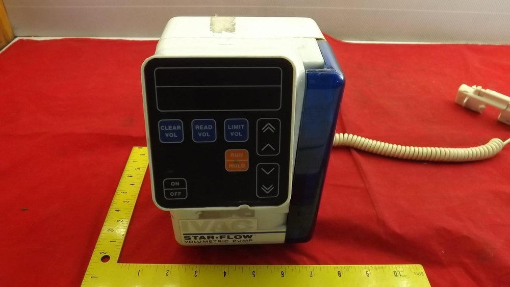 IVAC 580EE STAR-FLOW VOLUMETRIC PUMP 126 V .15 AMP T21404