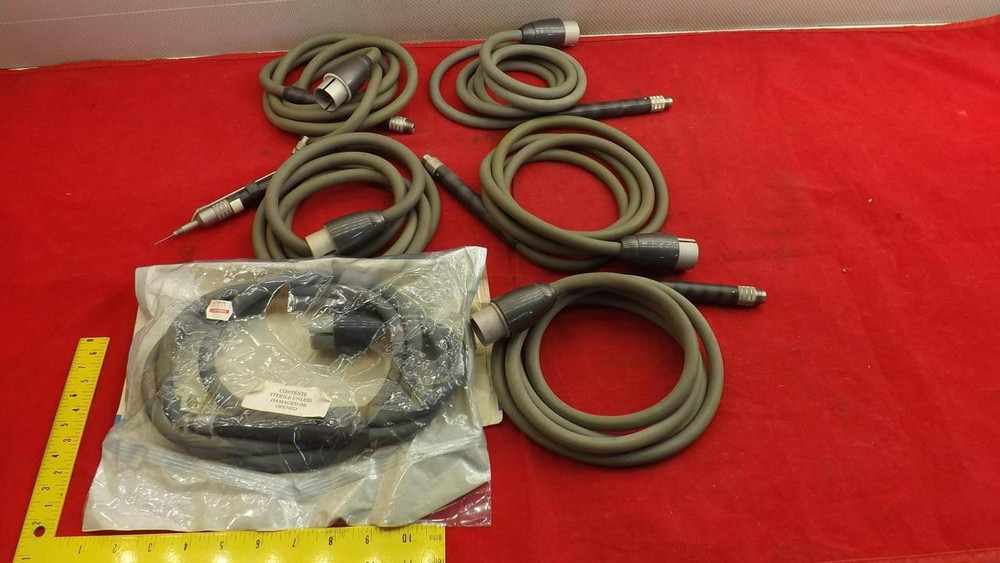 LOT OF 6 ULTRASOUND CORDS FOR PHACO 8000 T21415