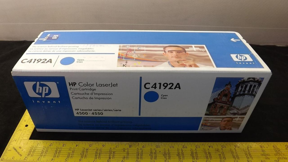 HP C4192A CYAN COLOR TONER CARTRIDGE T21593