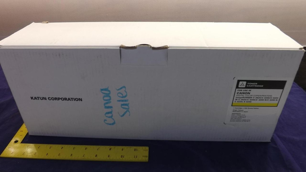 KATUN PERFORMANCE 490 GRAMS/YELLOW CANON TONER CARTRIDGE T21662