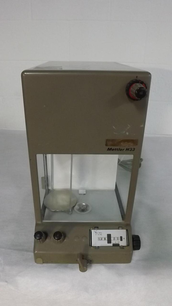 METTLER H33 PRECISION ANALYTICAL BALANCE FOR PARTS