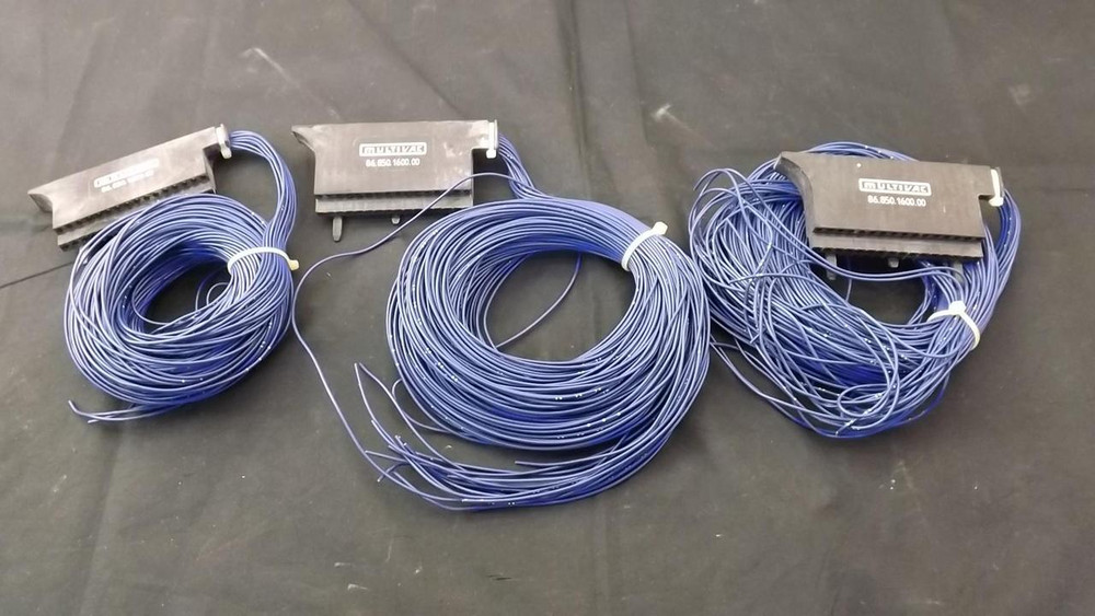 LOT OF 3 MULTIVAC CABLE CONNECTORS T22600