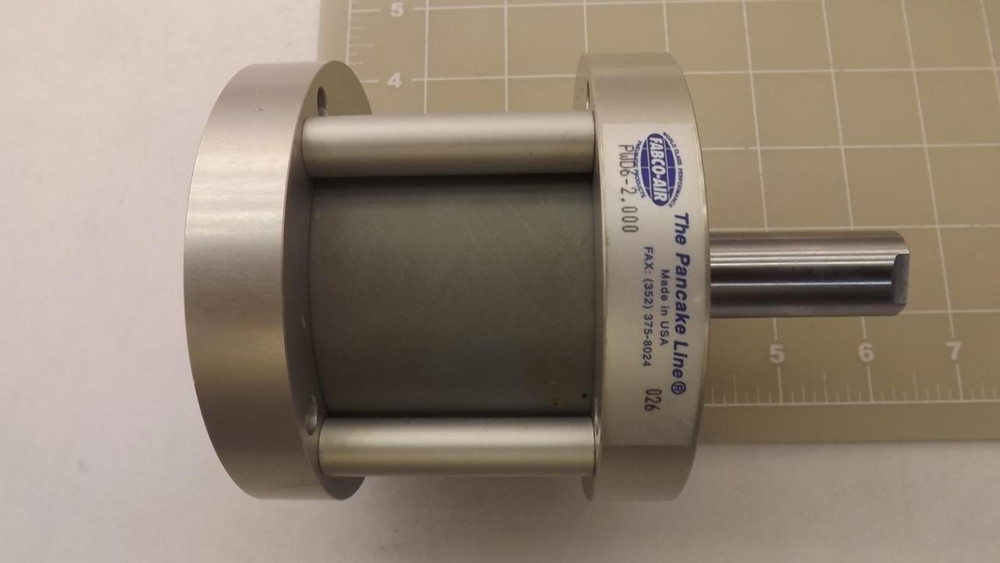 FABCO-AIR THE PANCAKE LINE PWD6-2.000 PNEUMATIC CYLINDER T23698