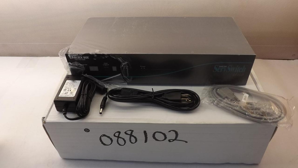 BLACK BOX KV6016FA-R2 SERVSWITCH UNO KVM SWITCH T25238