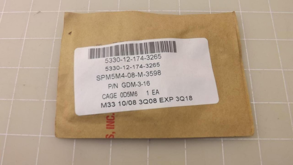 HIRSCHMANN GDM-3-16 FLANGE GASKET T25880