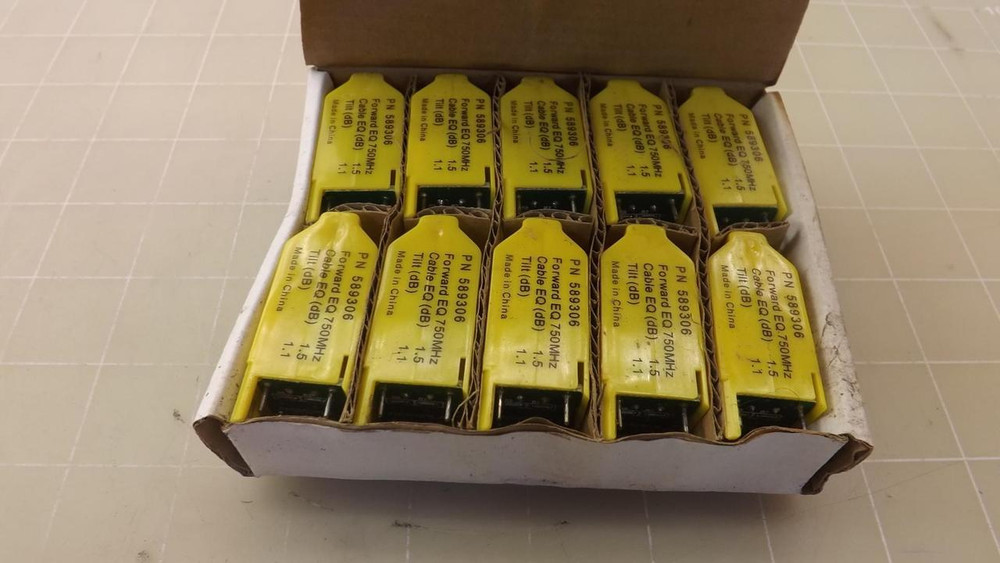 LOT OF 10  589306 EQUALIZER T27757