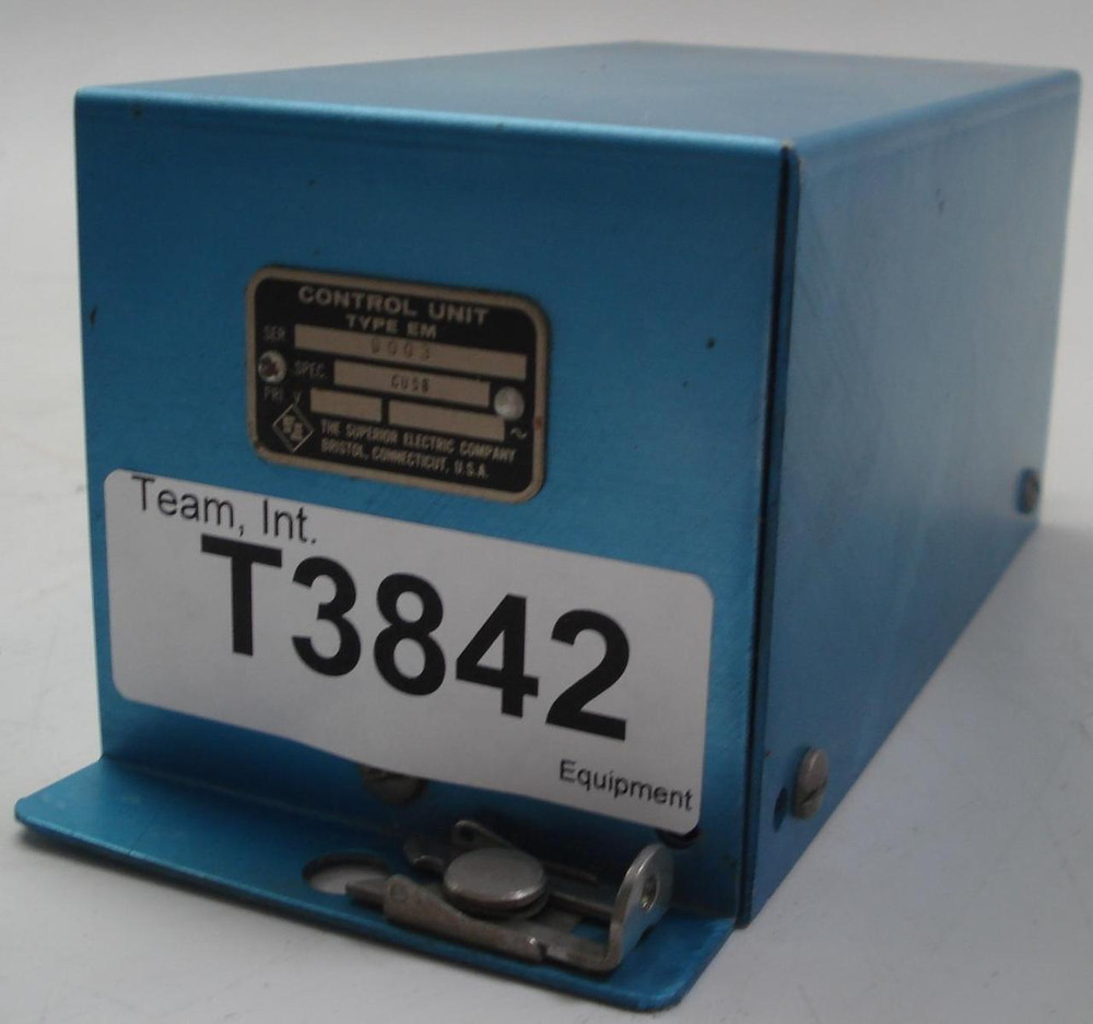 SUPERIOR ELECTRIC CONTROL UNIT TYPE EM 9003 T3842
