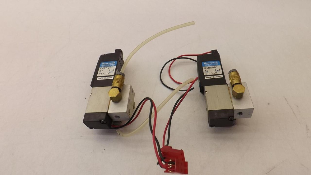 LOT OF 2 HONEYWELL K4RX001 SOLENOID VALVE T29148