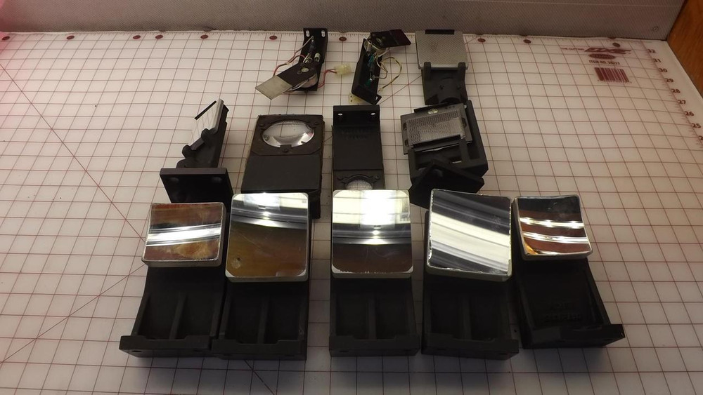 LOT OF 12 PERKIN-ELMER 500 047-1315 047-1169 047-1107 LASER OPTICS AND MECANISMS T30447