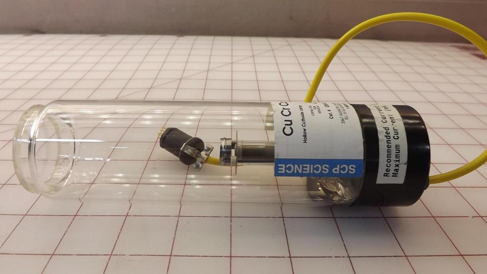 SCP SCIENCE 030-201-011 HOLLOW CATHODE LAMP T30452