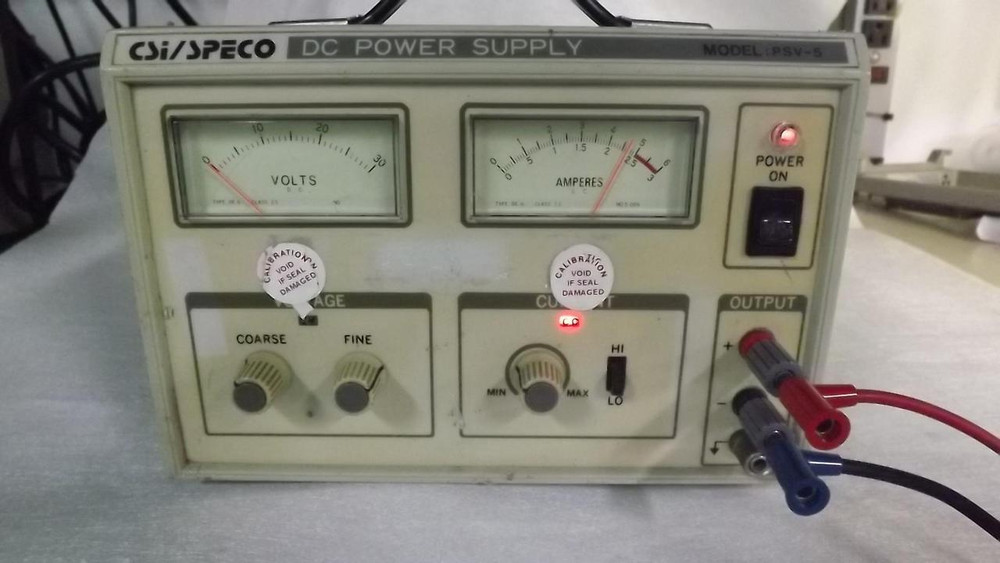 CSI SPECO PSV-5 DC POWER SUPPLY T30761