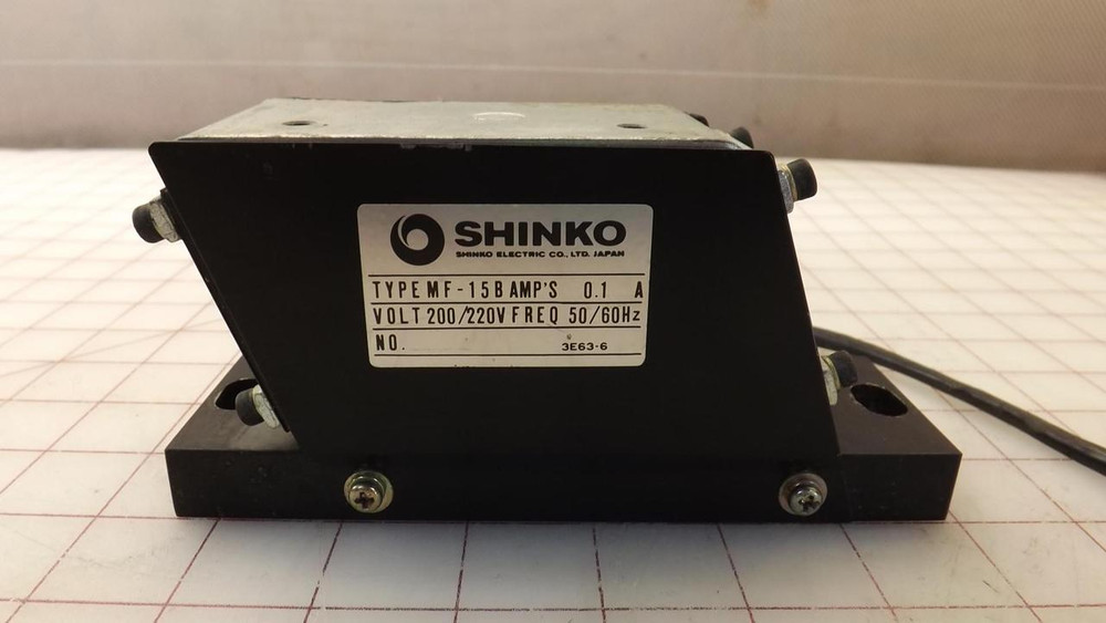 JPF SHINKO MF-15B LINEAR FEEDER MECHANISM T30923
