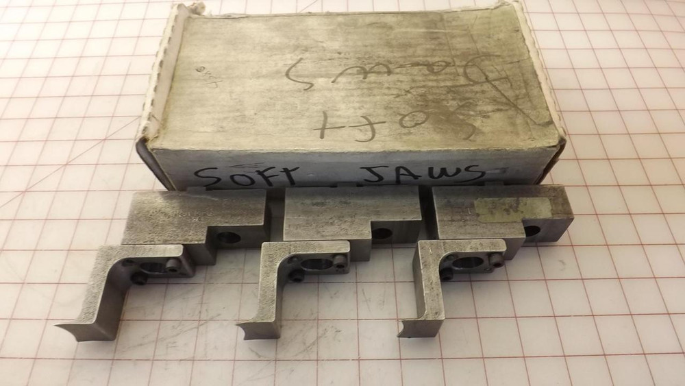 LOT OF 3 H&R 450 SOFT JAWS PARTS T31229