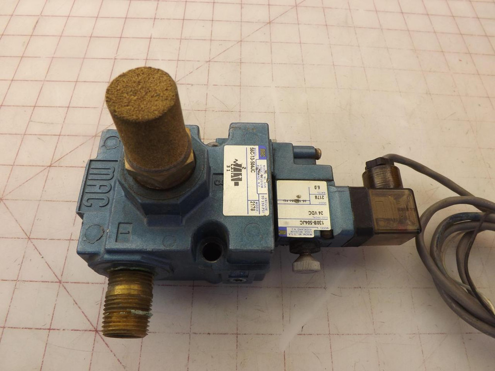 MAC 56C-13-504JC 130B-504JC SOLENOID VALVE ASSEMBLY T33219