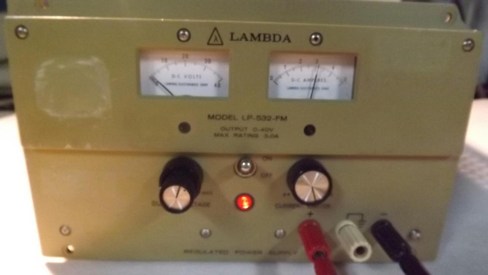 LAMBDA LP-532-FM DC POWER SUPPLY T33493
