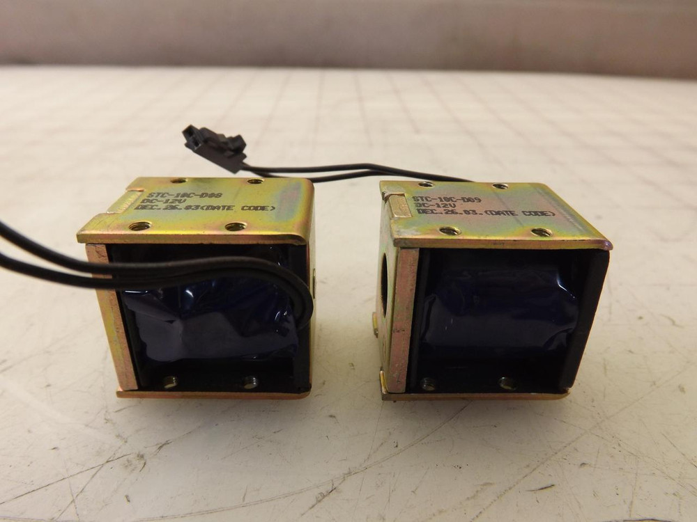 LOT OF 2  STC-10C-D09 SOLENOID ASSEMBLY T34868