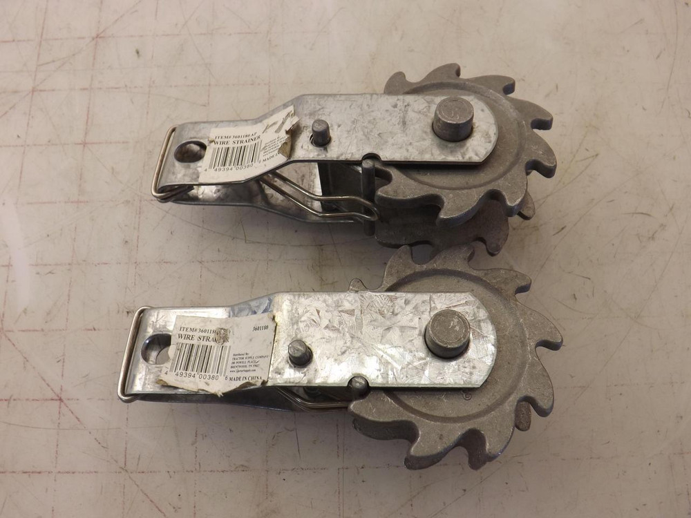 LOT OF 2 TRACTOR SUPPLY COMPANY 3601180 AP WIRE STRAINER T35033