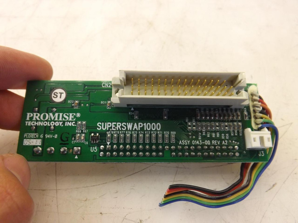 PROMISE TECHNOLOGY SUPERSWAP1000 0143-00 CIRCUIT BOARD T35128