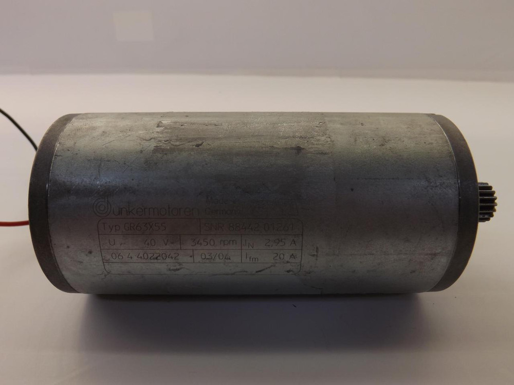 DUNKERMOTOREN GR63X55 GEAR MOTOR T36393