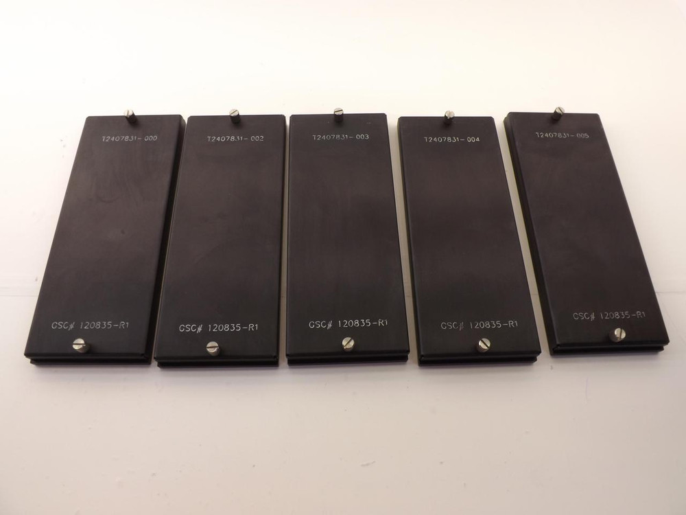 LOT OF 5  GSC-120835-R1 T2407831 CHIP IC ADUJUSTABLE MATRIX TRAY T36999
