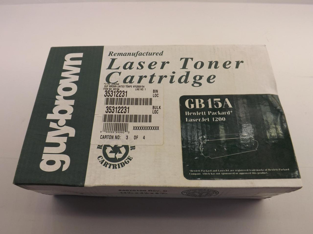 35312231 GB15A LASER TONER CARTRIDGE