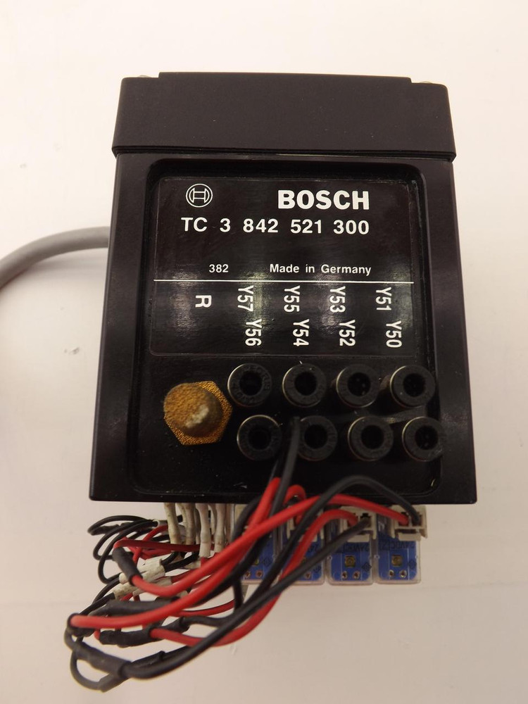 BOSCH TC 3 842 521 300 SYJ3243-5LZ TOOL CONNECTOR W/ SOLENOID VALVES T37203